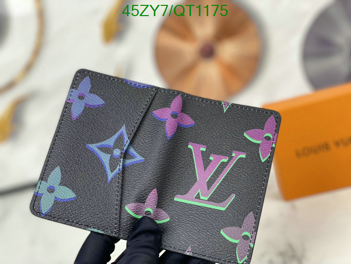 LV Bag-(4A)-Wallet- Code: QT1175 $: 45USD