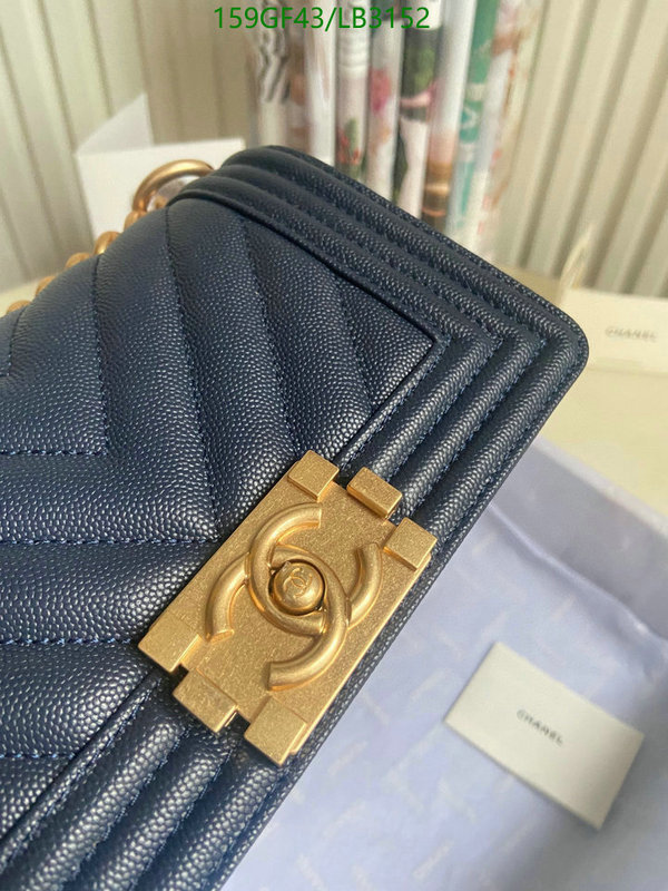 Chanel Bag-(Mirror)-Le Boy Code: LB3152 $: 159USD