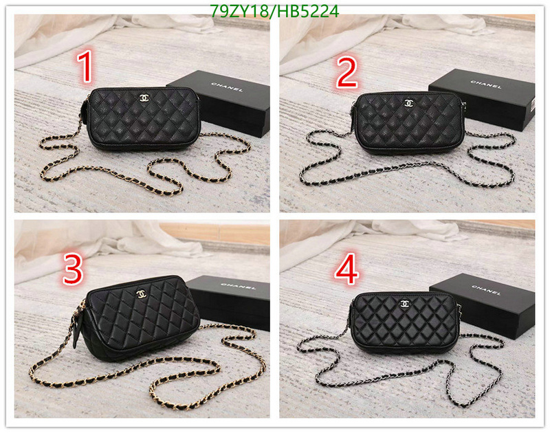 Chanel Bags-(4A)-Diagonal- Code: HB5224 $: 79USD