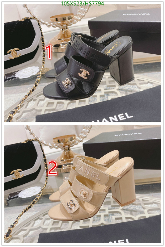 Women Shoes-Chanel Code: HS7794 $: 105USD