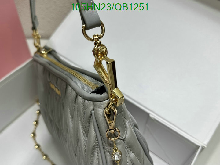 Miu Miu Bag-(4A)-Diagonal- Code: QB1251 $: 105USD