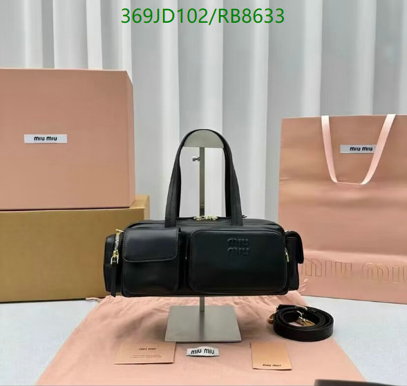 Miu Miu Bag-(Mirror)-Handbag- Code: RB8633 $: 369USD