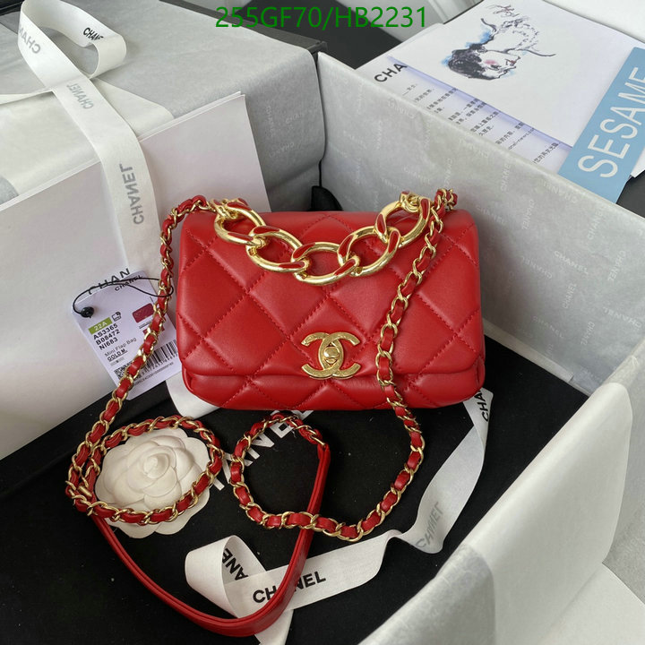 Chanel Bag-(Mirror)-Diagonal- Code: HB2231 $: 255USD