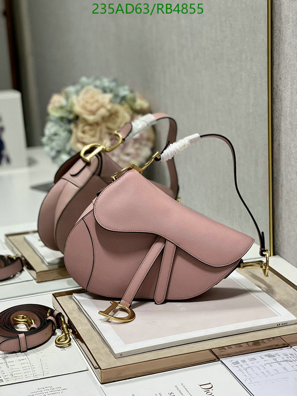 Dior Bags-(Mirror)-Saddle- Code: RB4855