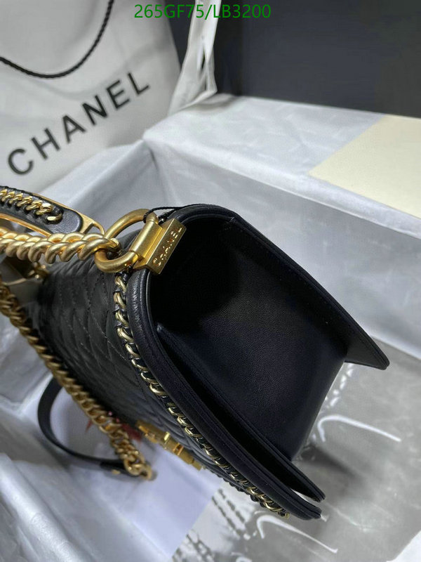 Chanel Bag-(Mirror)-Le Boy Code: LB3200 $: 265USD