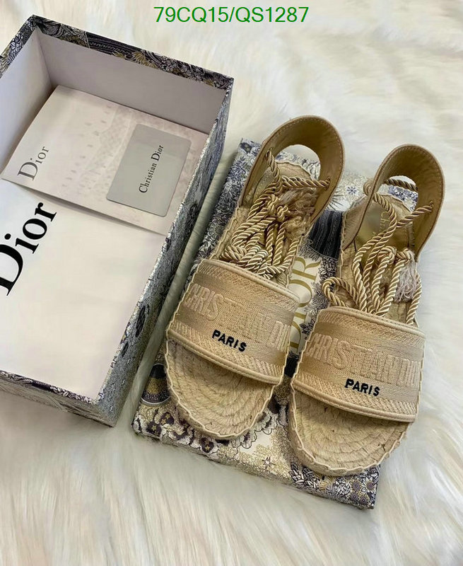 Women Shoes-Dior Code: QS1287 $: 79USD