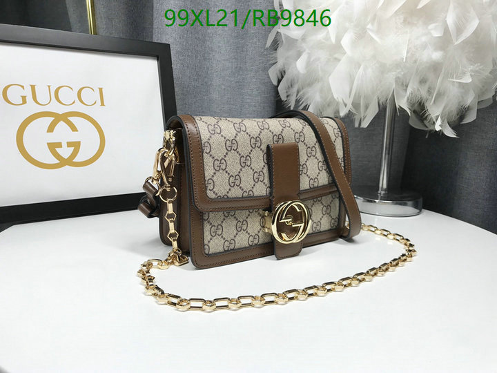 Gucci Bag-(4A)-Diagonal- Code: RB9846