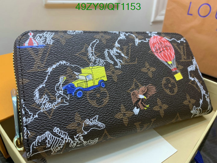 LV Bag-(4A)-Wallet- Code: QT1153 $: 49USD