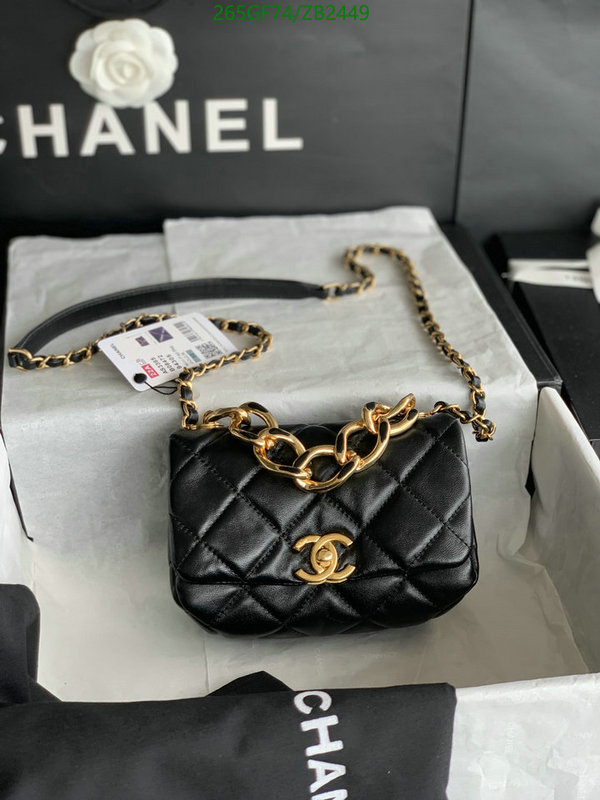Chanel Bag-(Mirror)-Diagonal- Code: ZB2449 $: 265USD
