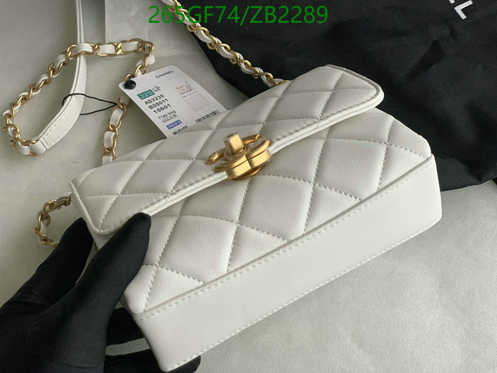 Chanel Bag-(Mirror)-Diagonal- Code: ZB2289 $: 265USD