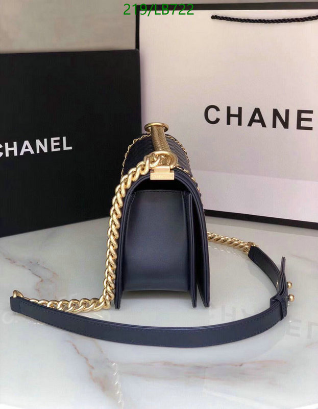 Chanel Bag-(Mirror)-Le Boy Code: LB722 $: 219USD