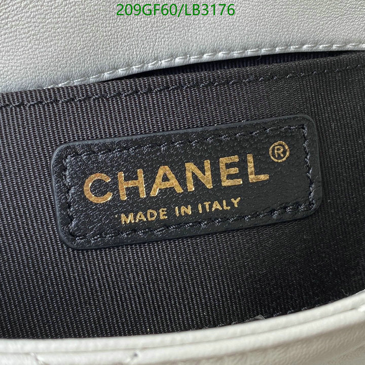 Chanel Bag-(Mirror)-Diagonal- Code: LB3176 $: 209USD