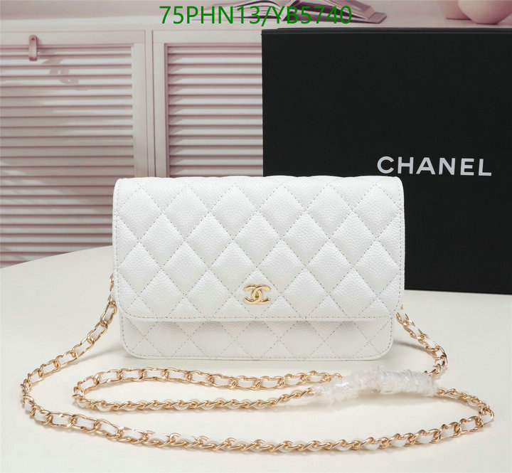 Chanel Bags-(4A)-Diagonal- Code: YB5740 $: 75USD