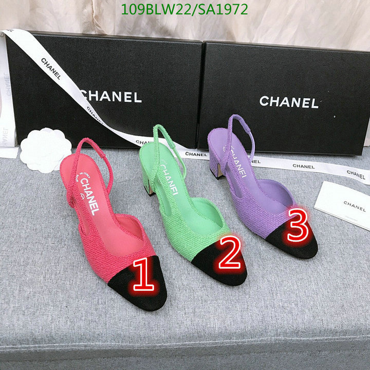 Women Shoes-Chanel Code: SA1972 $: 109USD