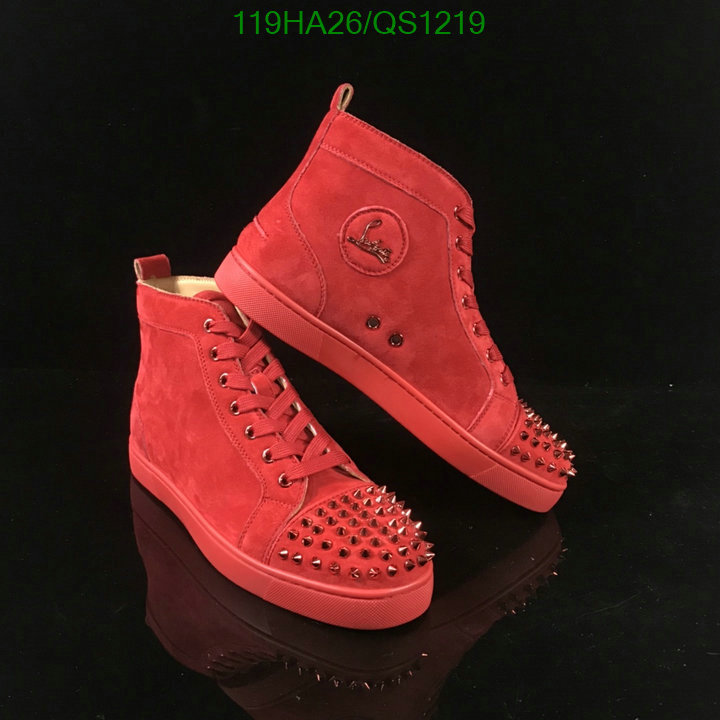 Men shoes-Christian Louboutin Code: QS1219 $: 119USD