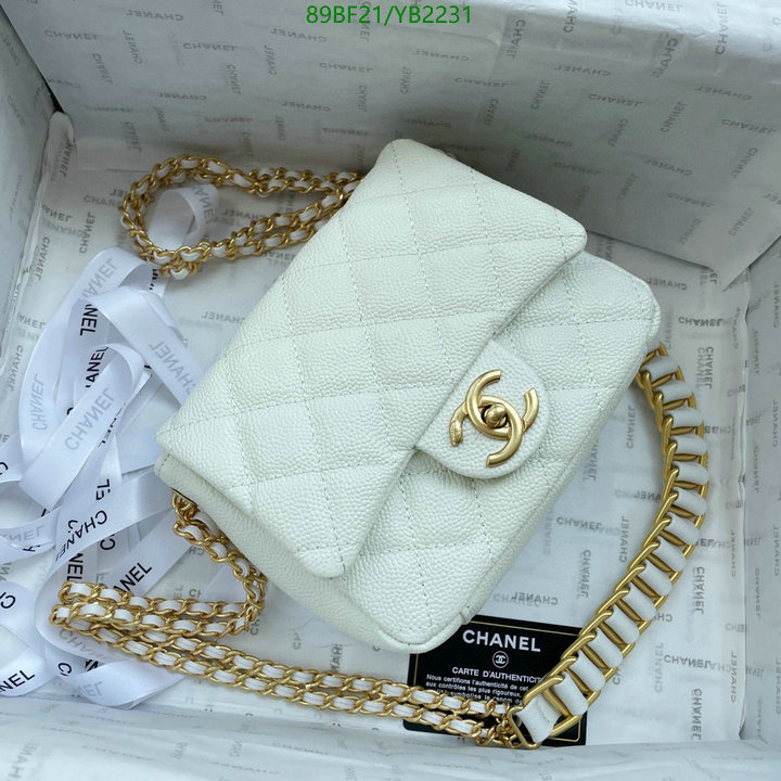 Chanel Bags-(4A)-Diagonal- Code: YB2231 $: 89USD