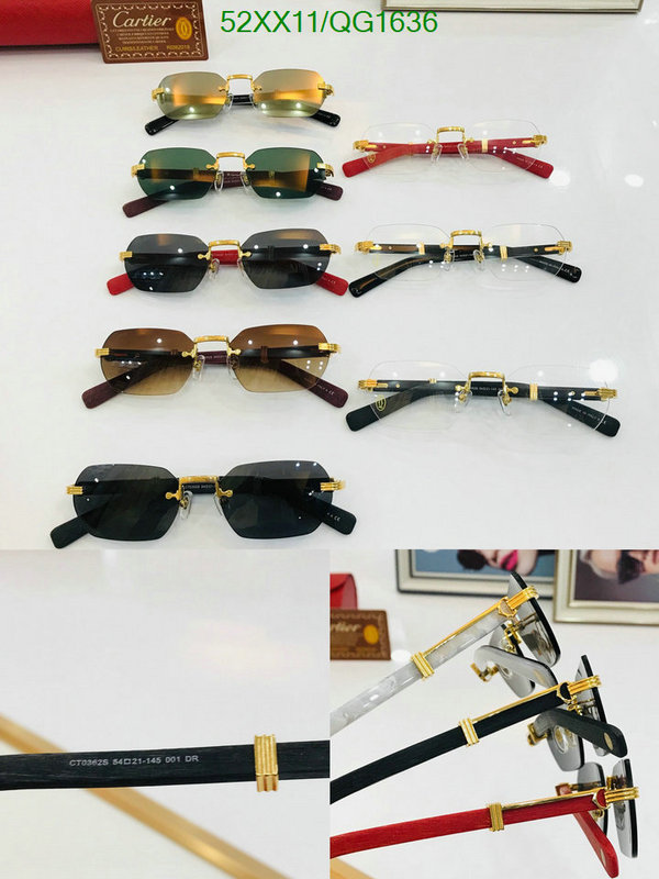 Glasses-Cartier Code: QG1636 $: 52USD