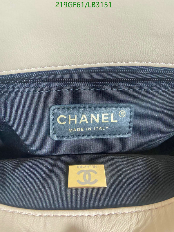 Chanel Bag-(Mirror)-Diagonal- Code: LB3151 $: 219USD