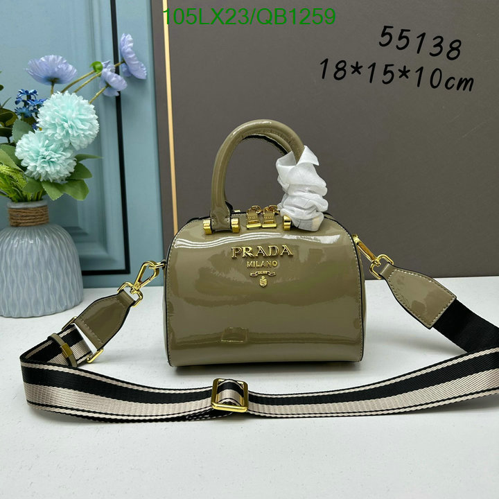 Prada Bag-(4A)-Diagonal- Code: QB1259 $: 105USD