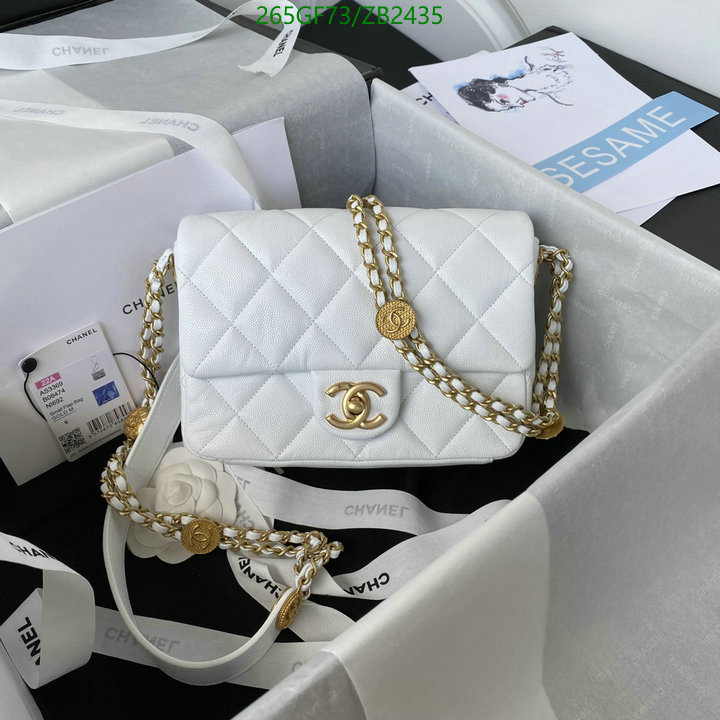 Chanel Bag-(Mirror)-Diagonal- Code: ZB2435 $: 265USD