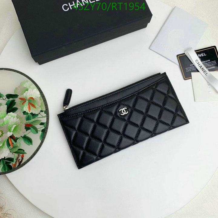 Chanel Bag-(Mirror)-Wallet- Code: RT1954 $: 45USD