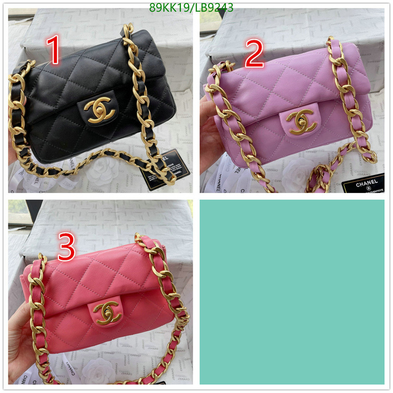 Chanel Bags-(4A)-Diagonal- Code: LB9243 $: 89USD