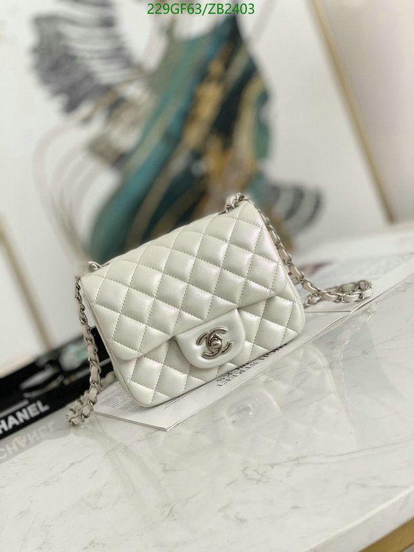 Chanel Bag-(Mirror)-Diagonal- Code: ZB2403 $: 229USD