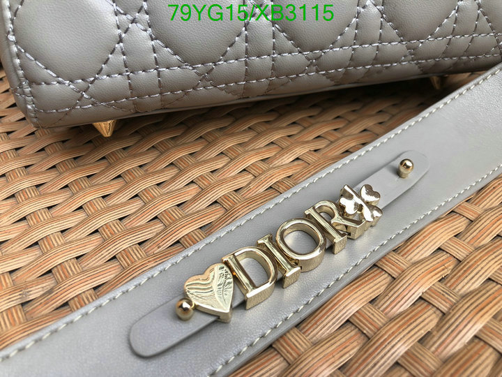 Dior Bags-(4A)-Lady- Code: XB3115 $: 79USD