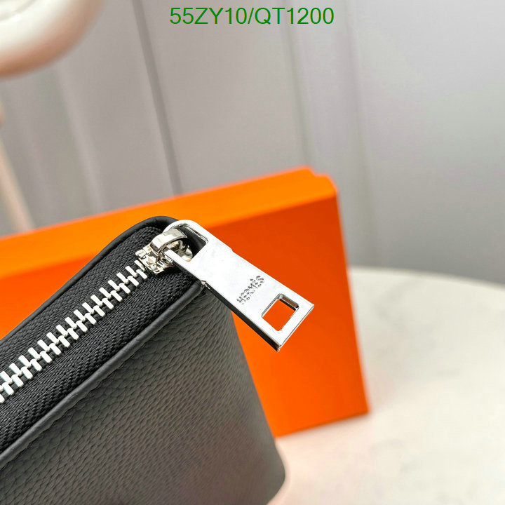 Hermes Bag-(4A)-Wallet- Code: QT1200 $: 55USD