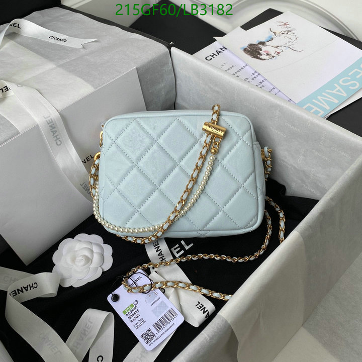 Chanel Bag-(Mirror)-Diagonal- Code: LB3182 $: 215USD