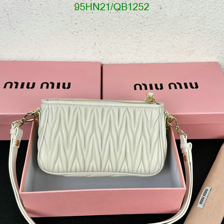 Miu Miu Bag-(4A)-Diagonal- Code: QB1252 $: 95USD