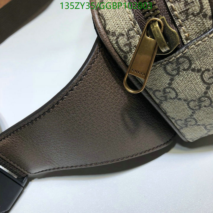 Gucci Bag-(Mirror)-Belt Bag-Chest Bag-- Code: GGBP102803 $: 135USD