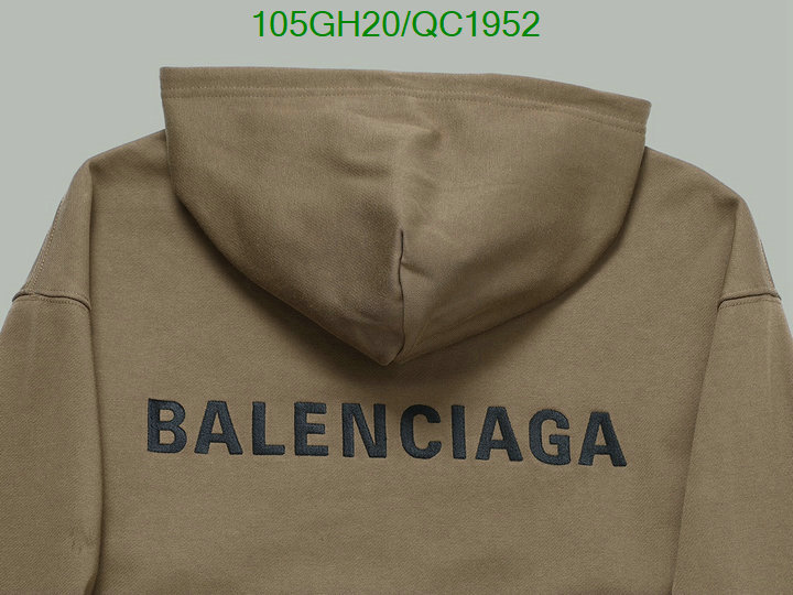 Clothing-Balenciaga Code: QC1952 $: 105USD