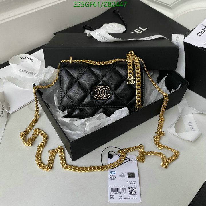 Chanel Bag-(Mirror)-Diagonal- Code: ZB2447 $: 225USD