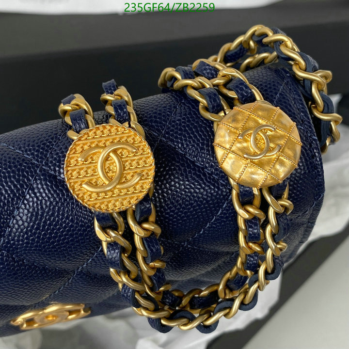 Chanel Bag-(Mirror)-Diagonal- Code: ZB2259 $: 235USD