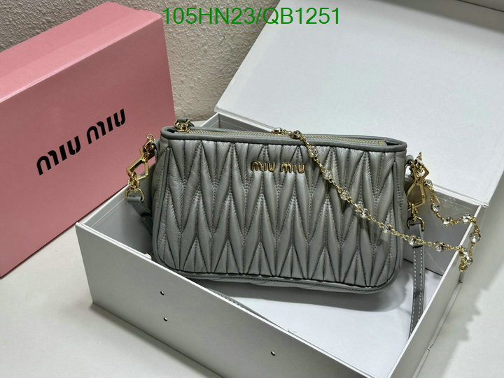 Miu Miu Bag-(4A)-Diagonal- Code: QB1251 $: 105USD