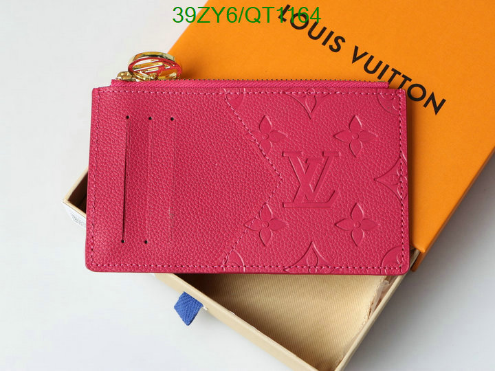 LV Bag-(4A)-Wallet- Code: QT1164 $: 39USD