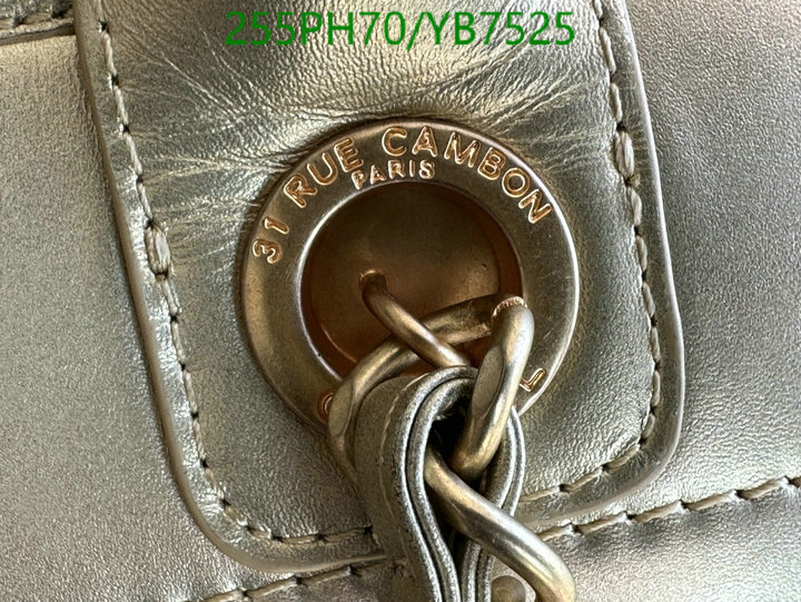 Chanel Bag-(Mirror)-Handbag- Code: YB7525 $: 255USD