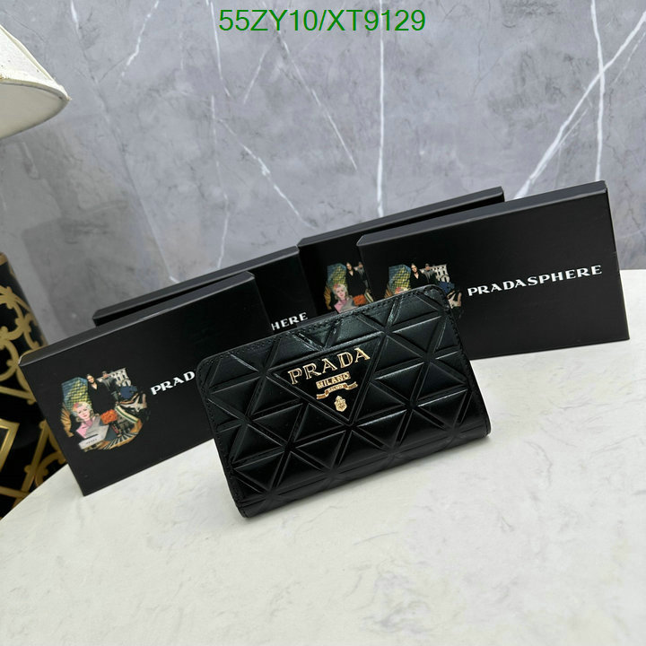 Prada Bag-(4A)-Wallet- Code: XT9129 $: 55USD