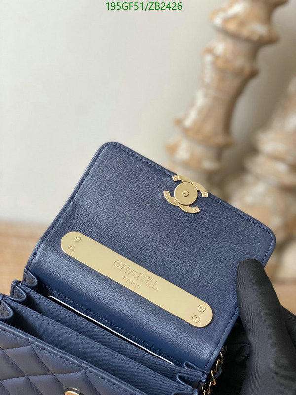Chanel Bag-(Mirror)-Diagonal- Code: ZB2426 $: 195USD