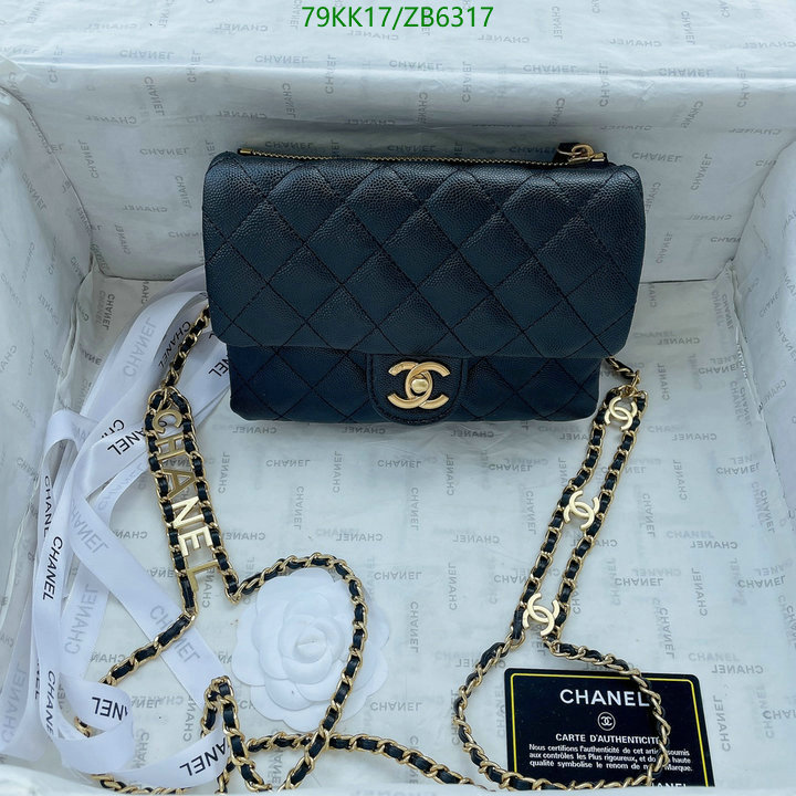 Chanel Bags-(4A)-Diagonal- Code: ZB6317 $: 79USD