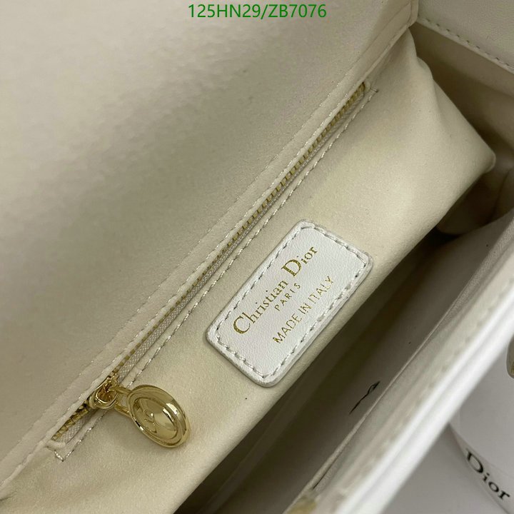 Dior Bags-(4A)-Lady- Code: ZB7076 $: 125USD