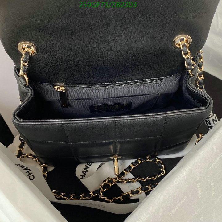 Chanel Bag-(Mirror)-Diagonal- Code: ZB2303 $: 259USD