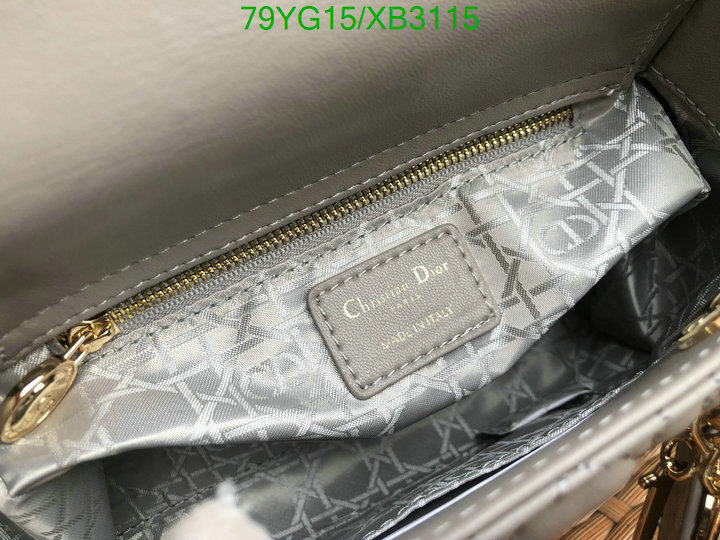 Dior Bags-(4A)-Lady- Code: XB3115 $: 79USD