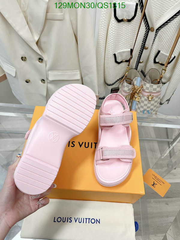 Women Shoes-LV Code: QS1315 $: 129USD