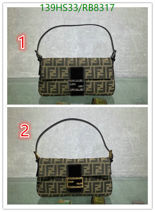 Fendi Bag-(Mirror)-Baguette Code: RB8317 $: 139USD