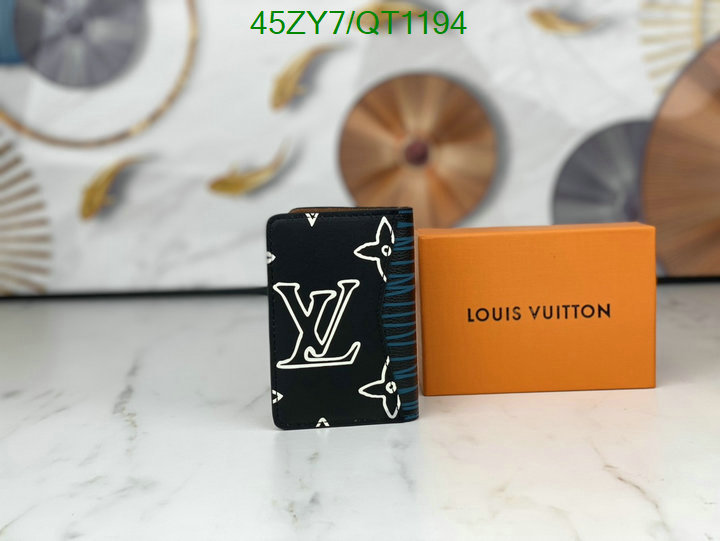 LV Bag-(4A)-Wallet- Code: QT1194 $: 45USD