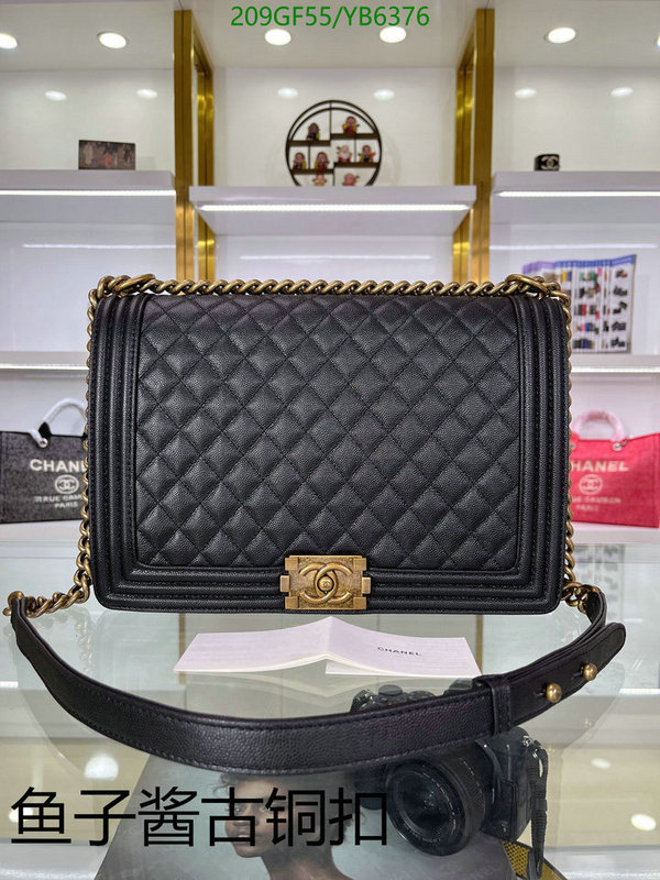 Chanel Bag-(Mirror)-Le Boy Code: YB6376 $: 209USD