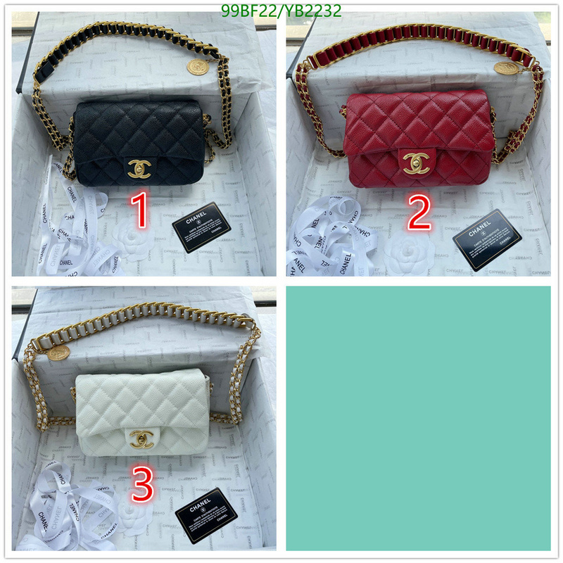 Chanel Bags-(4A)-Diagonal- Code: YB2232 $: 99USD