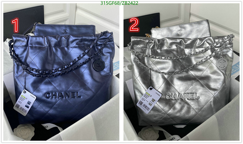 Chanel Bag-(Mirror)-Handbag- Code: ZB2422 $: 315USD